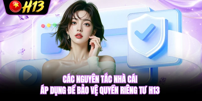 Các nguyên tắc nhà cái áp dụng để bảo vệ quyền riêng tư H13